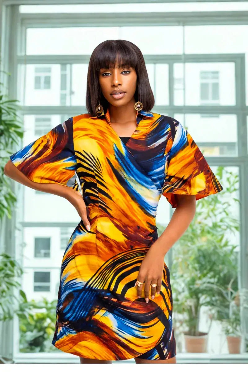 reversible summer dress.